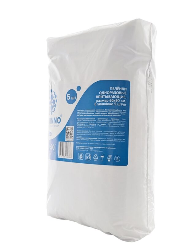 Пеленки одноразовые впитывающие Dr.DINNO Standart