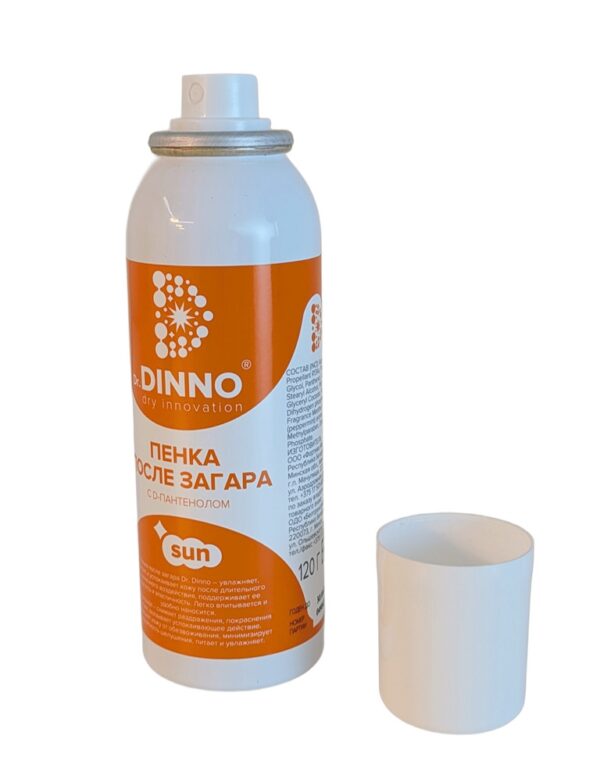 Пенка после загара Dr. DINNO с D — ПАНТЕНОЛОМ
