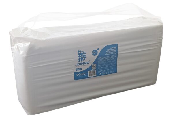 Пеленки одноразовые впитывающие Dr.DINNO Standart (30 штук в упаковке)