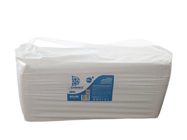 Пеленки одноразовые впитывающие <span>Dr.DINNO Standart (30 штук в упаковке)</span>