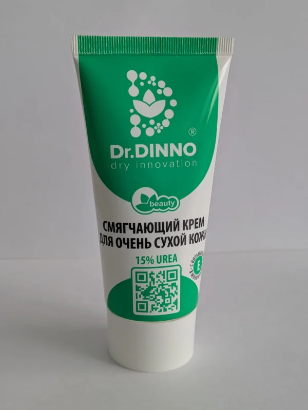 Смягчающий крем для очень сухой кожи Dr.DINNO (15% UREA)