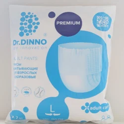 Трусы впитывающие для взрослых одноразовые <span>Dr.DINNO Premium L</span> (2 шт.)