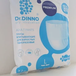 Трусы впитывающие для взрослых одноразовые <span>Dr.DINNO Premium L</span> (2 шт.)