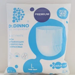 Трусы впитывающие для взрослых одноразовые <span>Dr.DINNO Premium L</span> (2 шт.)