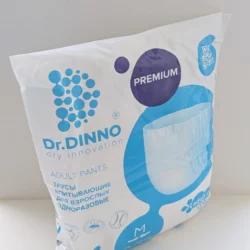 Трусы впитывающие для взрослых одноразовые <span>Dr.DINNO Premium M</span> (2 шт.)