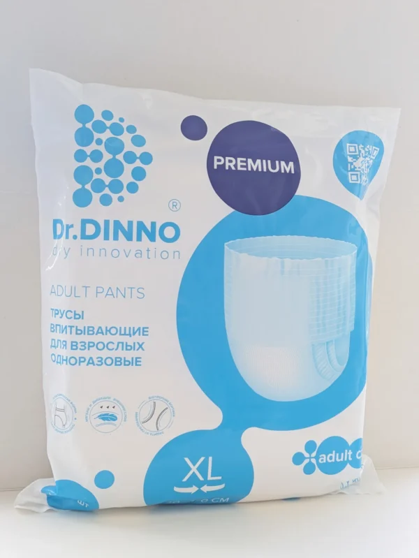 Трусы впитывающие для взрослых одноразовые Dr.DINNO Premium XL (2 шт.)