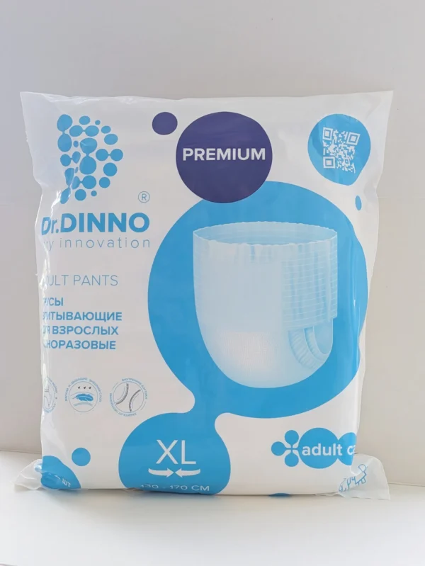 Трусы впитывающие для взрослых одноразовые Dr.DINNO Premium XL (2 шт.)