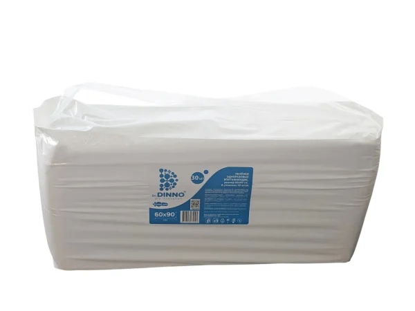 Disposable absorbent underpads Dr. DINNO Standart (30 pcs)