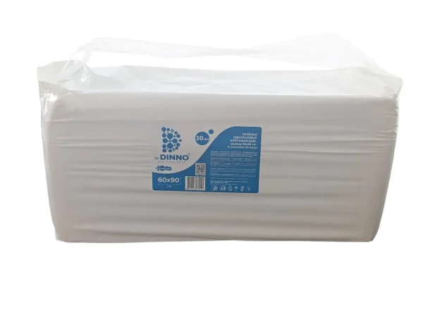 Disposable absorbent underpads Dr. DINNO Standart (30 pcs)
