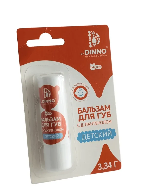 Children’s lip balm with D-panthenol Dr. Dinno