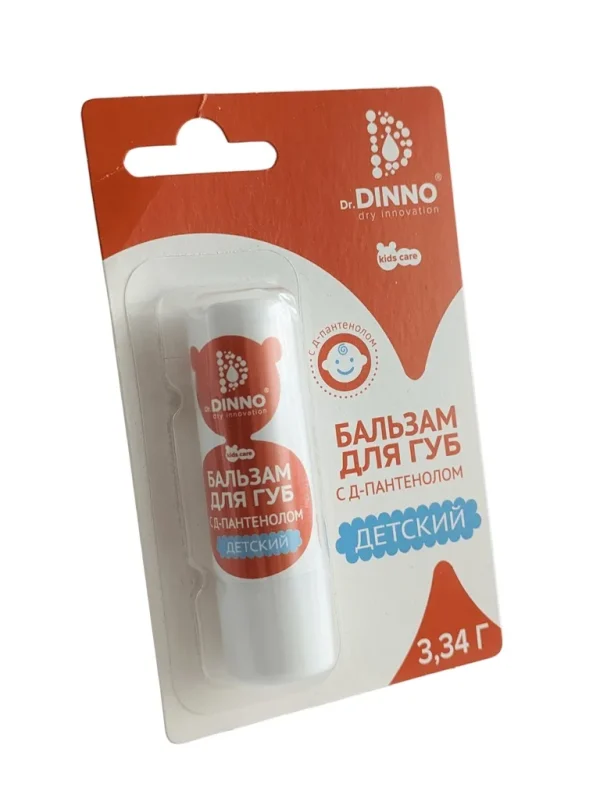 Children’s lip balm with D-panthenol Dr. Dinno
