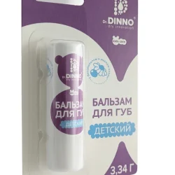 Children’s lip balm with bisabolol and olive oil Dr. Dinno